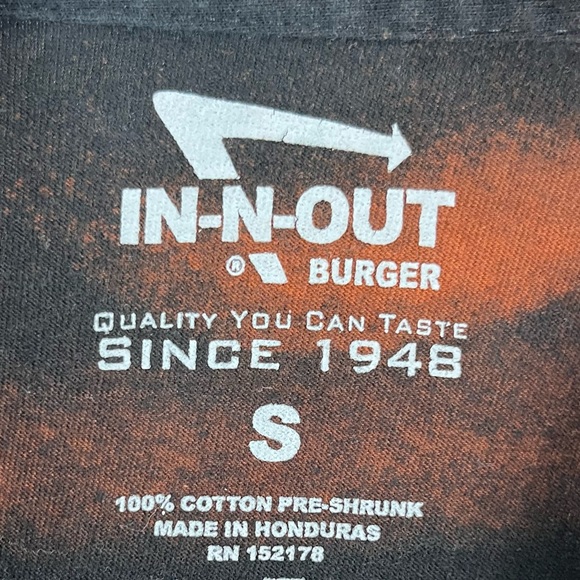 IN N OUT | Oregon Spray Tie Dye Graphic Tee Mens Size Small - Picture 6 of 6